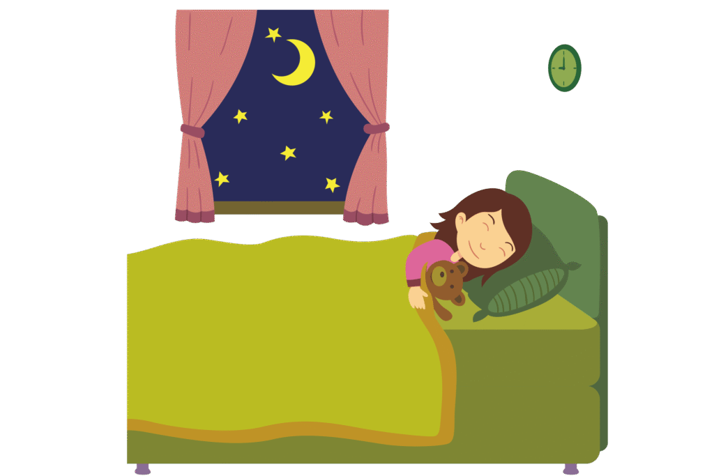 Tidur Lebih Awal. Anak Indonesia hebat memiliki pola tidur yang teratur. Tidur lebih awal membantu tubuh beristirahat dengan cukup, menjaga kesehatan, serta meningkatkan konsentrasi dan daya ingat.